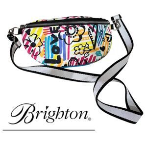 Brighton Belt Bag Graffiti Love NWOT